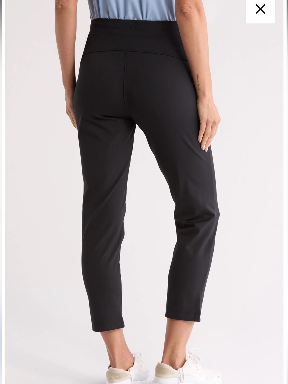Yogalicious Black Ankle Crop Pants